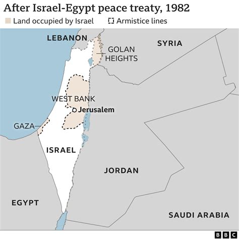 Israel's borders explained in maps .